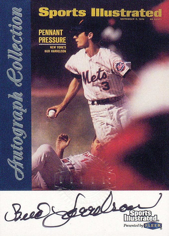 1999 Sports Illustrated Greats of the Game Autographs #30 Bud Harrelson