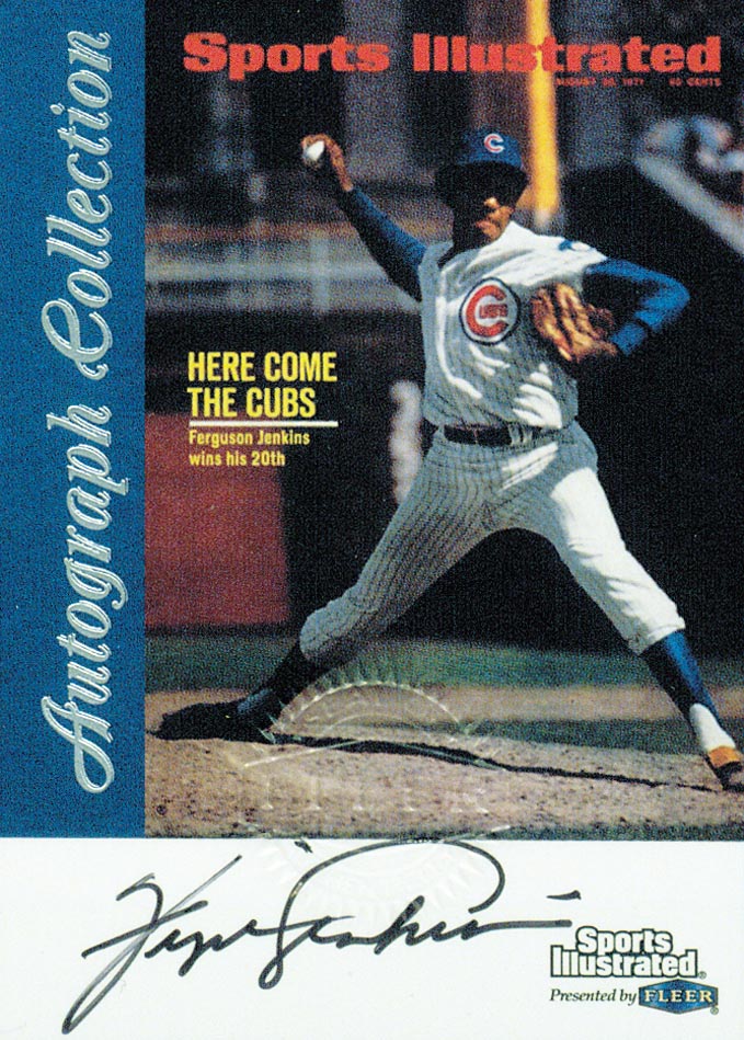 1999 Sports Illustrated Greats of the Game Autographs #35 Ferguson Jenkins