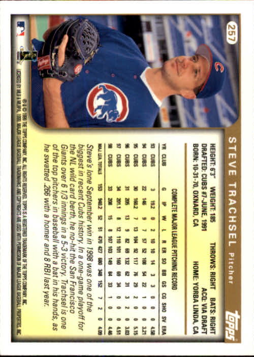 A2037- 1999 Topps Baseball Cards 253-463 +Inserts -You Pick- 15+ FREE US SHIP - Picture 11 of 399