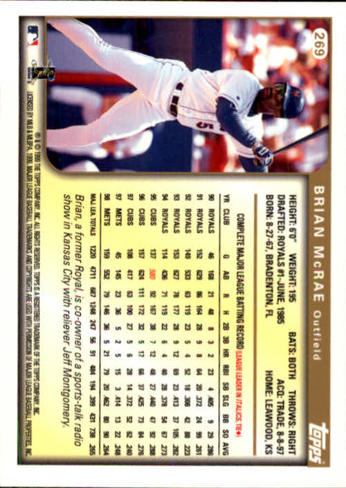 A2037- 1999 Topps Baseball Cards 253-463 +Inserts -You Pick- 15+ FREE US SHIP - Picture 35 of 399