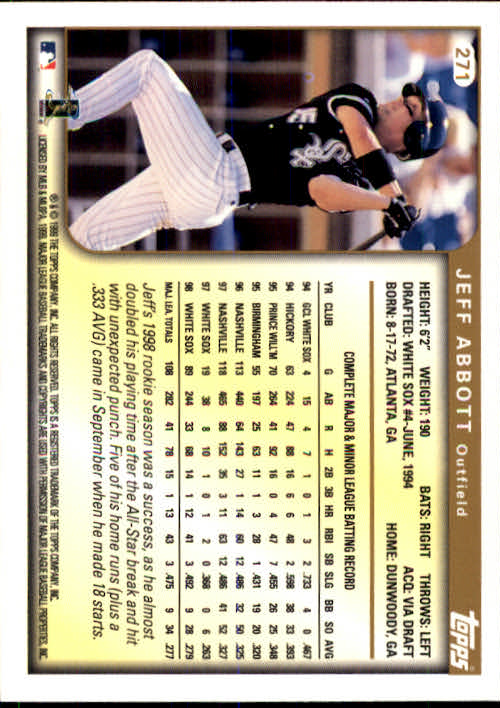 A2037- 1999 Topps Baseball Cards 253-463 +Inserts -You Pick- 15+ FREE US SHIP - Picture 39 of 399