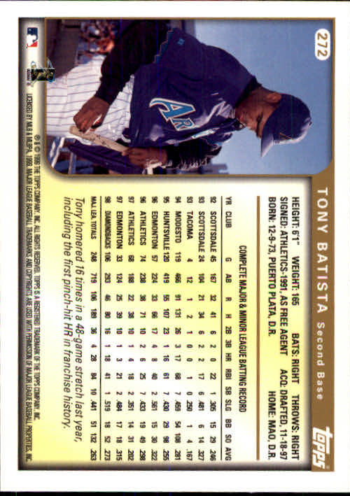 A2037- 1999 Topps Baseball Cards 253-463 +Inserts -You Pick- 15+ FREE US SHIP - Picture 41 of 399