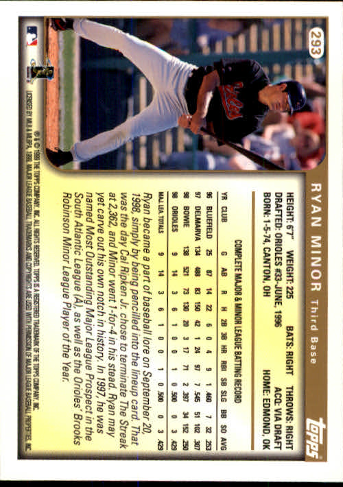 A2037- 1999 Topps Baseball Cards 253-463 +Inserts -You Pick- 15+ FREE US SHIP - Picture 79 of 399