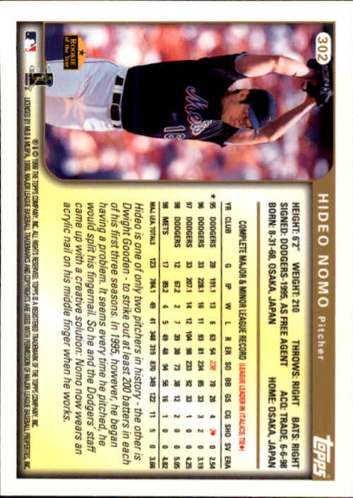 A2037- 1999 Topps Baseball Cards 253-463 +Inserts -You Pick- 15+ FREE US SHIP - Picture 97 of 399