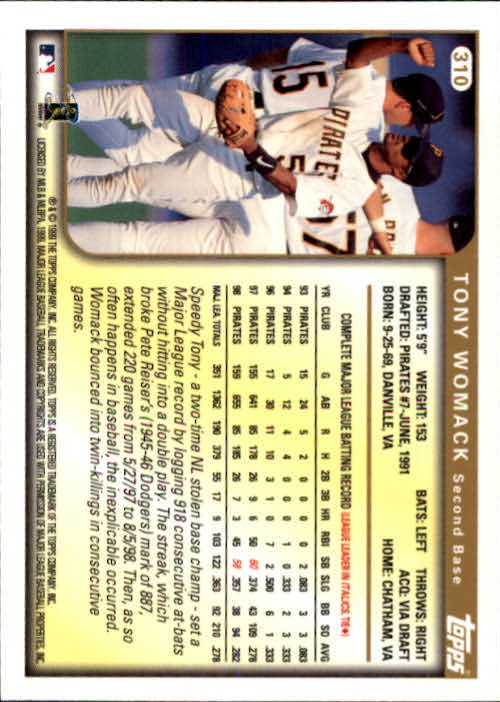 A2037- 1999 Topps Baseball Cards 253-463 +Inserts -You Pick- 15+ FREE US SHIP - Picture 113 of 399