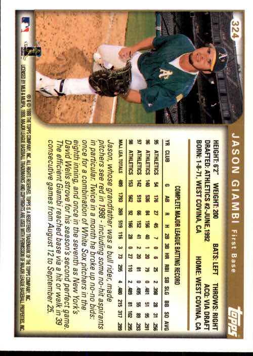 A2037- 1999 Topps Baseball Cards 253-463 +Inserts -You Pick- 15+ FREE US SHIP - Picture 141 of 399