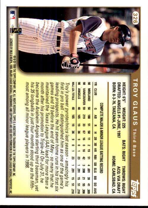 A2037- 1999 Topps Baseball Cards 253-463 +Inserts -You Pick- 15+ FREE US SHIP - Picture 145 of 399