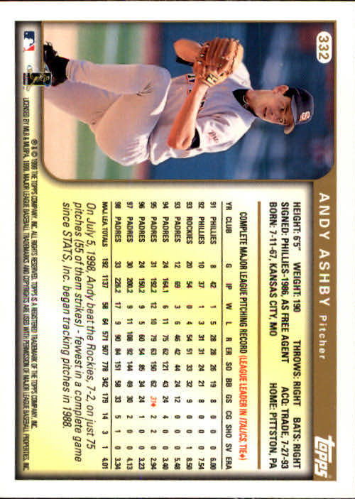 A2037- 1999 Topps Baseball Cards 253-463 +Inserts -You Pick- 15+ FREE US SHIP - Picture 157 of 399