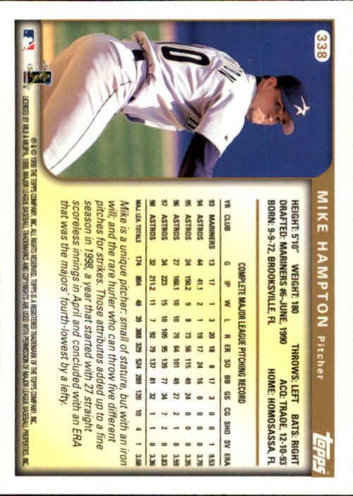 A2037- 1999 Topps Baseball Cards 253-463 +Inserts -You Pick- 15+ FREE US SHIP - Picture 169 of 399