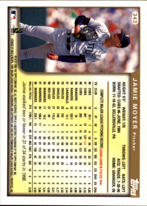 A2037- 1999 Topps Baseball Cards 253-463 +Inserts -You Pick- 15+ FREE US SHIP - Picture 179 of 399