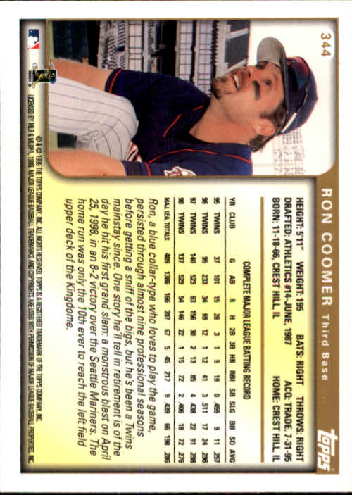 A2037- 1999 Topps Baseball Cards 253-463 +Inserts -You Pick- 15+ FREE US SHIP - Picture 181 of 399