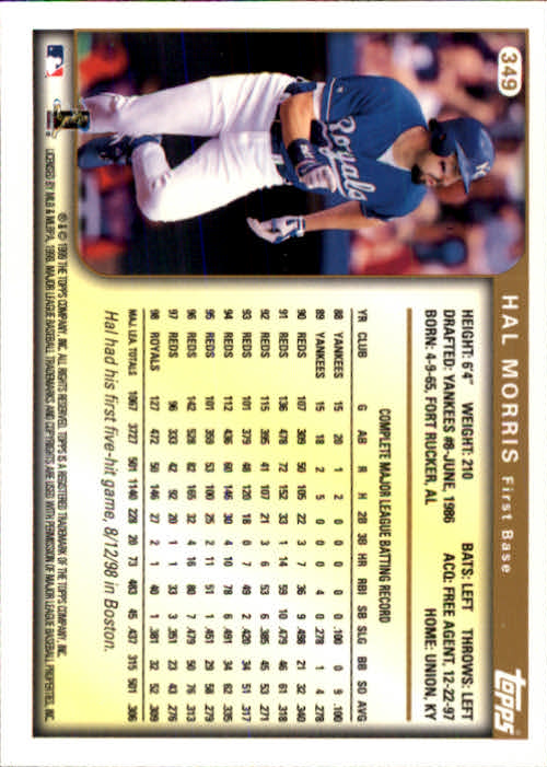 A2037- 1999 Topps Baseball Cards 253-463 +Inserts -You Pick- 15+ FREE US SHIP - Picture 189 of 399