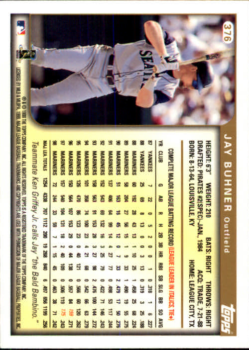 A2037- 1999 Topps Baseball Cards 253-463 +Inserts -You Pick- 15+ FREE US SHIP - Picture 241 of 399