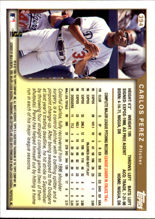 A2037- 1999 Topps Baseball Cards 253-463 +Inserts -You Pick- 15+ FREE US SHIP - Picture 281 of 399