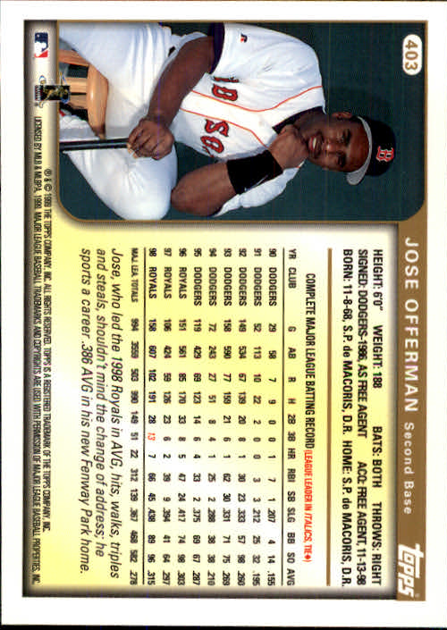 A2037- 1999 Topps Baseball Cards 253-463 +Inserts -You Pick- 15+ FREE US SHIP - Picture 297 of 399