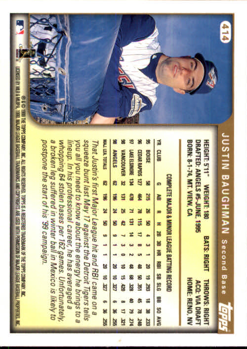 A2037- 1999 Topps Baseball Cards 253-463 +Inserts -You Pick- 15+ FREE US SHIP - Picture 317 of 399