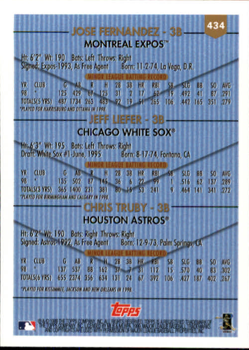 A2037- 1999 Topps Baseball Cards 253-463 +Inserts -You Pick- 15+ FREE US SHIP - Picture 339 of 399
