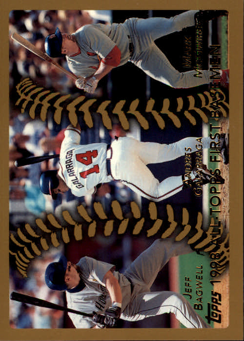 1999 Topps #450 Bagwell/Galar/McGwire AT