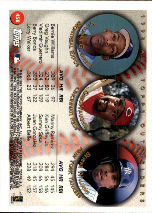 A2037- 1999 Topps Baseball Cards 253-463 +Inserts -You Pick- 15+ FREE US SHIP - Picture 381 of 399