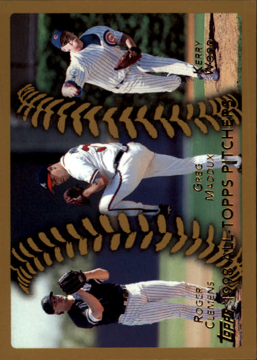 1999 Topps #460 Clemens/Wood/Maddux AT