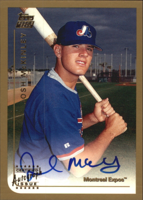 1999 Topps Traded Autographs #T27 Josh McKinley