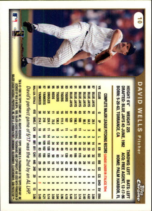 A1786- 1999 Topps Chrome BB Cards 1-262 +Rookies -You Pick- 15+ FREE US SHIP - Picture 16 of 431