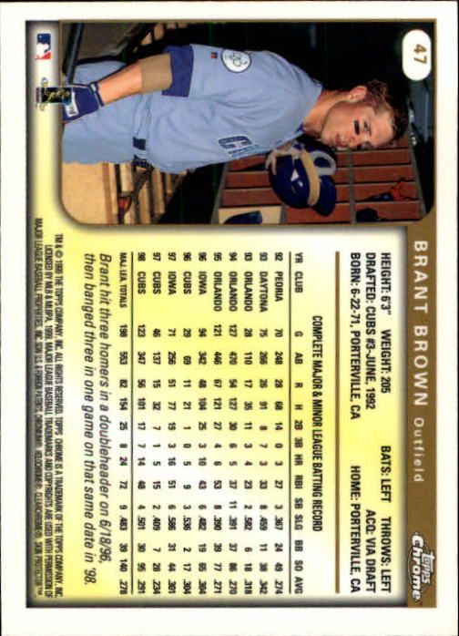 A1786- 1999 Topps Chrome BB Cards 1-262 +Rookies -You Pick- 15+ FREE US SHIP - Picture 76 of 431