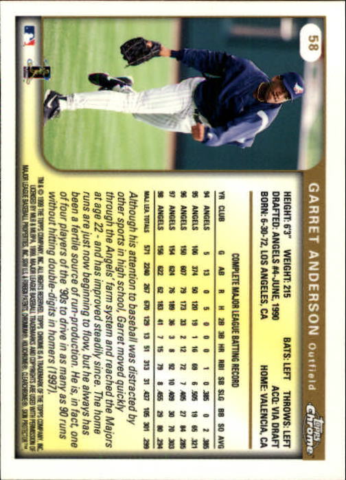 A1786- 1999 Topps Chrome BB Cards 1-262 +Rookies -You Pick- 15+ FREE US SHIP - Picture 96 of 431
