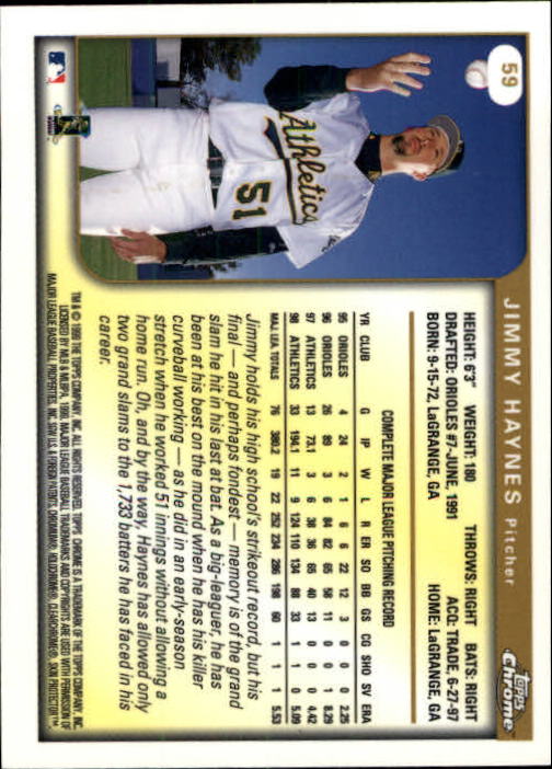 A1786- 1999 Topps Chrome BB Cards 1-262 +Rookies -You Pick- 15+ FREE US SHIP - Picture 98 of 431