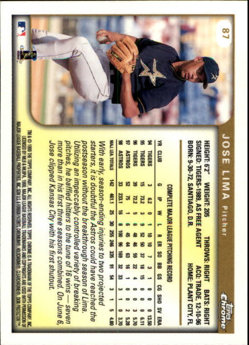 A1786- 1999 Topps Chrome BB Cards 1-262 +Rookies -You Pick- 15+ FREE US SHIP - Picture 143 of 431