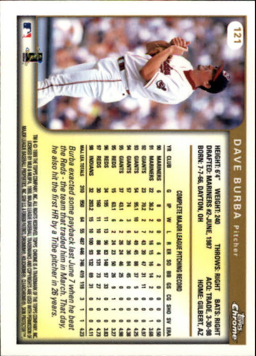 A1786- 1999 Topps Chrome BB Cards 1-262 +Rookies -You Pick- 15+ FREE US SHIP - Picture 205 of 431