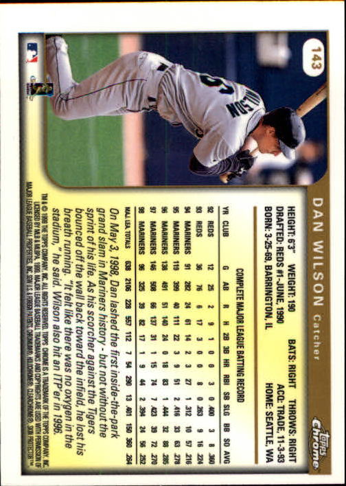 A1786- 1999 Topps Chrome BB Cards 1-262 +Rookies -You Pick- 15+ FREE US SHIP - Picture 245 of 431
