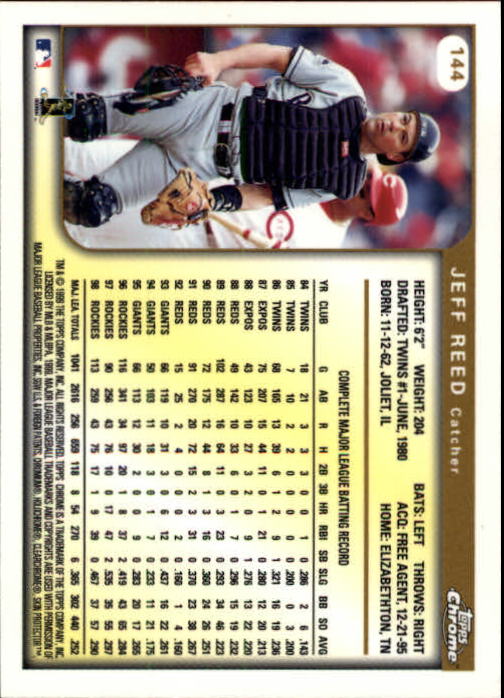 A1786- 1999 Topps Chrome BB Cards 1-262 +Rookies -You Pick- 15+ FREE US SHIP - Picture 247 of 431