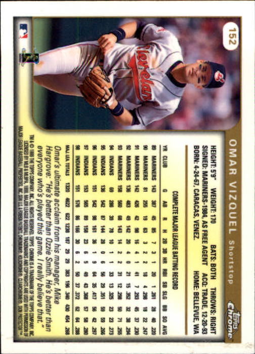 A1786- 1999 Topps Chrome BB Cards 1-262 +Rookies -You Pick- 15+ FREE US SHIP - Picture 259 of 431
