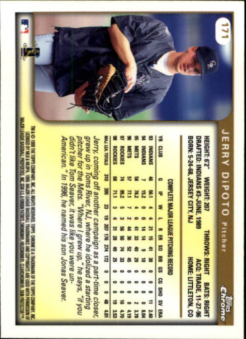 A1786- 1999 Topps Chrome BB Cards 1-262 +Rookies -You Pick- 15+ FREE US SHIP - Picture 295 of 431