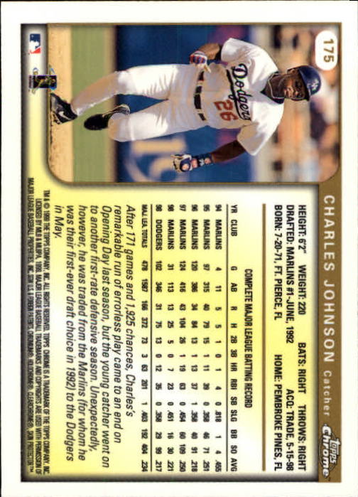 A1786- 1999 Topps Chrome BB Cards 1-262 +Rookies -You Pick- 15+ FREE US SHIP - Picture 301 of 431