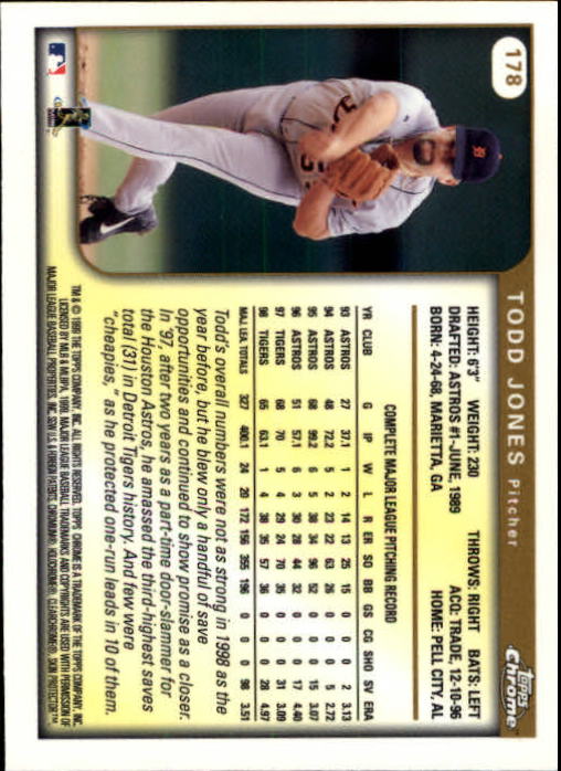 A1786- 1999 Topps Chrome BB Cards 1-262 +Rookies -You Pick- 15+ FREE US SHIP - Picture 307 of 431