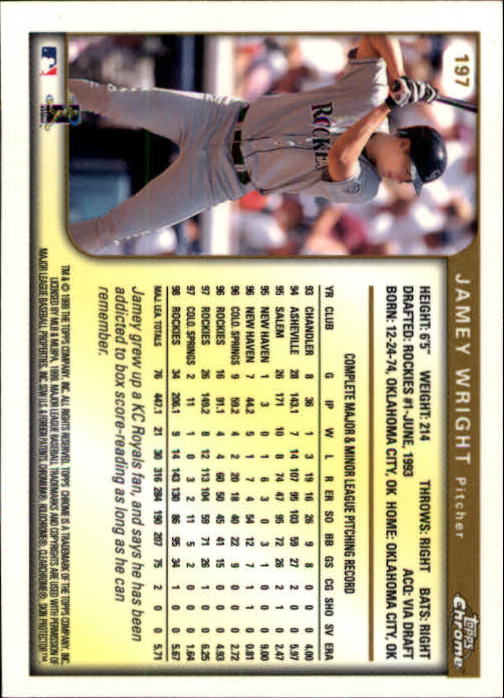A1786- 1999 Topps Chrome BB Cards 1-262 +Rookies -You Pick- 15+ FREE US SHIP - Picture 339 of 431