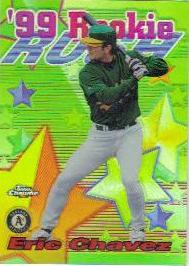 1999 Topps Chrome All-Etch Refractors #AE14 Eric Chavez