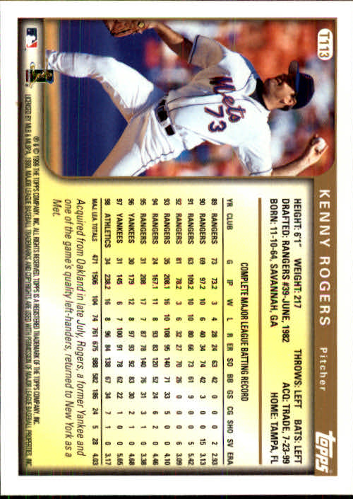 B0724- 1999 Topps Chrome Traded BB # S 1-121 + Rcs -du Pick- 15 + Gratis US - Bild 191 von 207