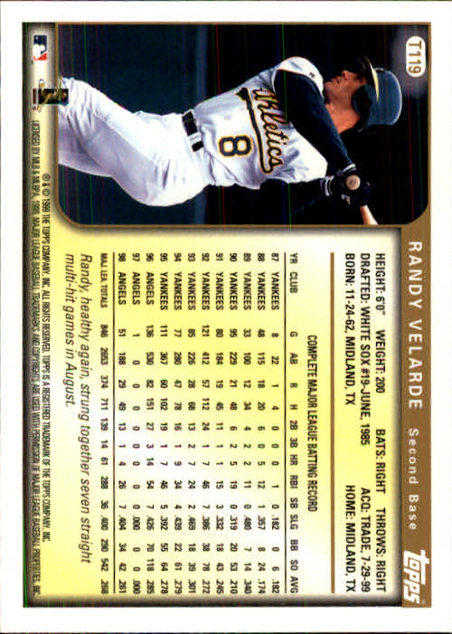 B0724- 1999 Topps Chrome Traded BB # S 1-121 + Rcs -du Pick- 15 + Gratis US - Bild 203 von 207