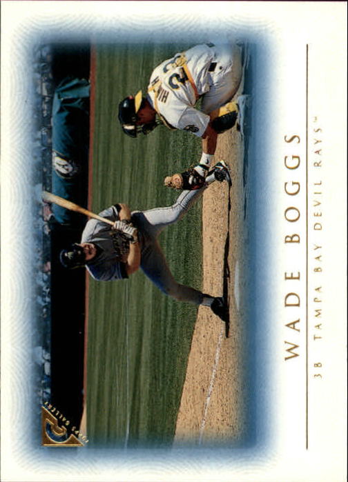 Wade Boggs cards (1989-2024) Red Sox Yankees Rays - You Choose