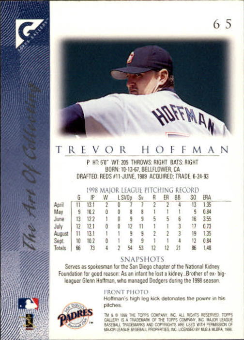 B1258- 1999 Topps Gallerie BB Karten 1-150 + Einsätze -du Pick- 15 + Kostenlose - Bild 127 von 300