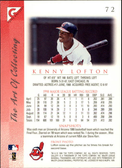 B1258- 1999 Topps Gallerie BB Karten 1-150 + Einsätze -du Pick- 15 + Kostenlose - Bild 141 von 300