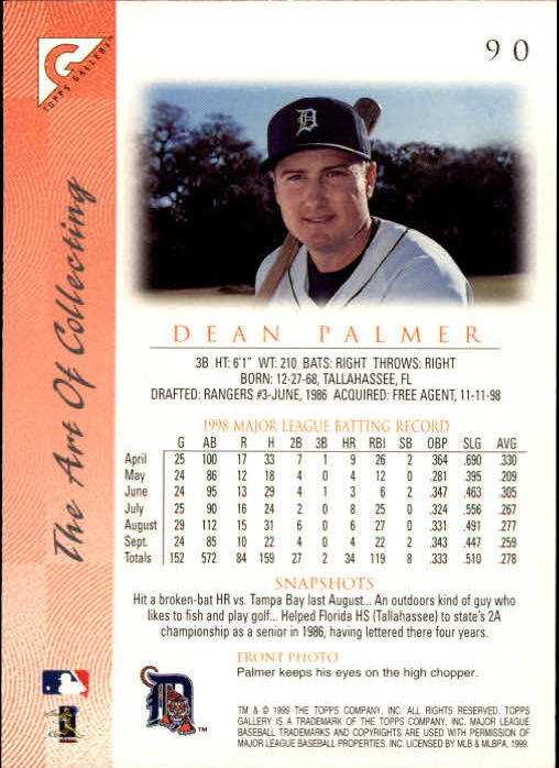 B1258- 1999 Topps Gallerie BB Karten 1-150 + Einsätze -du Pick- 15 + Kostenlose - Bild 177 von 300