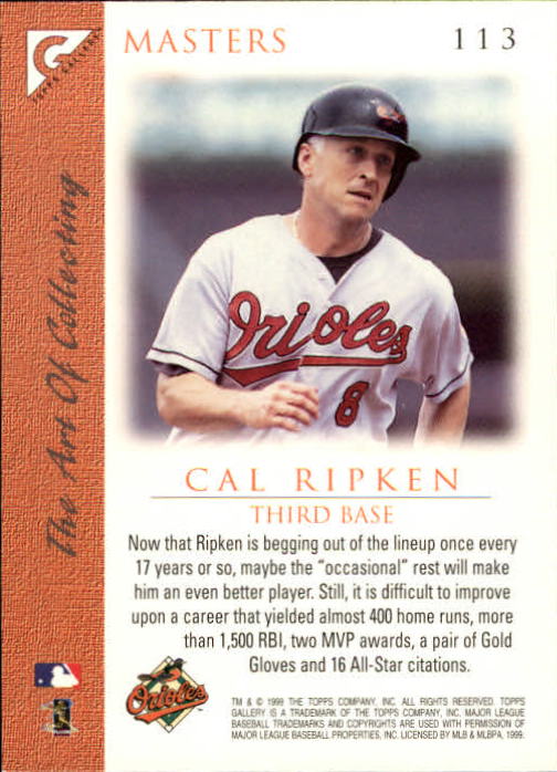 B1258- 1999 Topps Gallerie BB Karten 1-150 + Einsätze -du Pick- 15 + Kostenlose - Bild 223 von 300