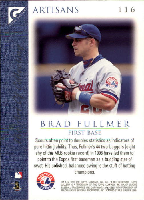 B1258- 1999 Topps Gallerie BB Karten 1-150 + Einsätze -du Pick- 15 + Kostenlose - Bild 229 von 300