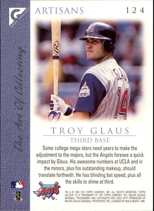 B1258- 1999 Topps Gallerie BB Karten 1-150 + Einsätze -du Pick- 15 + Kostenlose - Bild 243 von 300