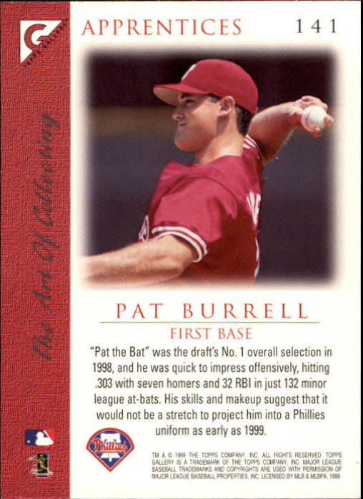 B1258- 1999 Topps Gallerie BB Karten 1-150 + Einsätze -du Pick- 15 + Kostenlose - Bild 275 von 300