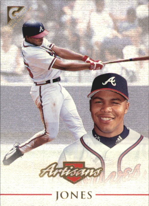 1999 Topps Gallery Player's Private Issue #126 Andruw Jones ART